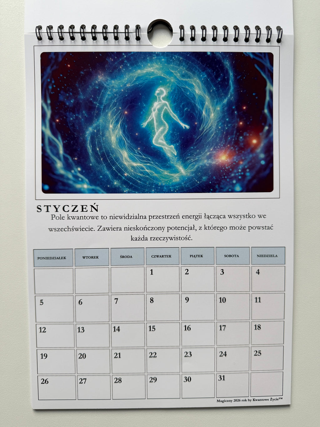 Kalendarz Magiczny 2026 rok A4