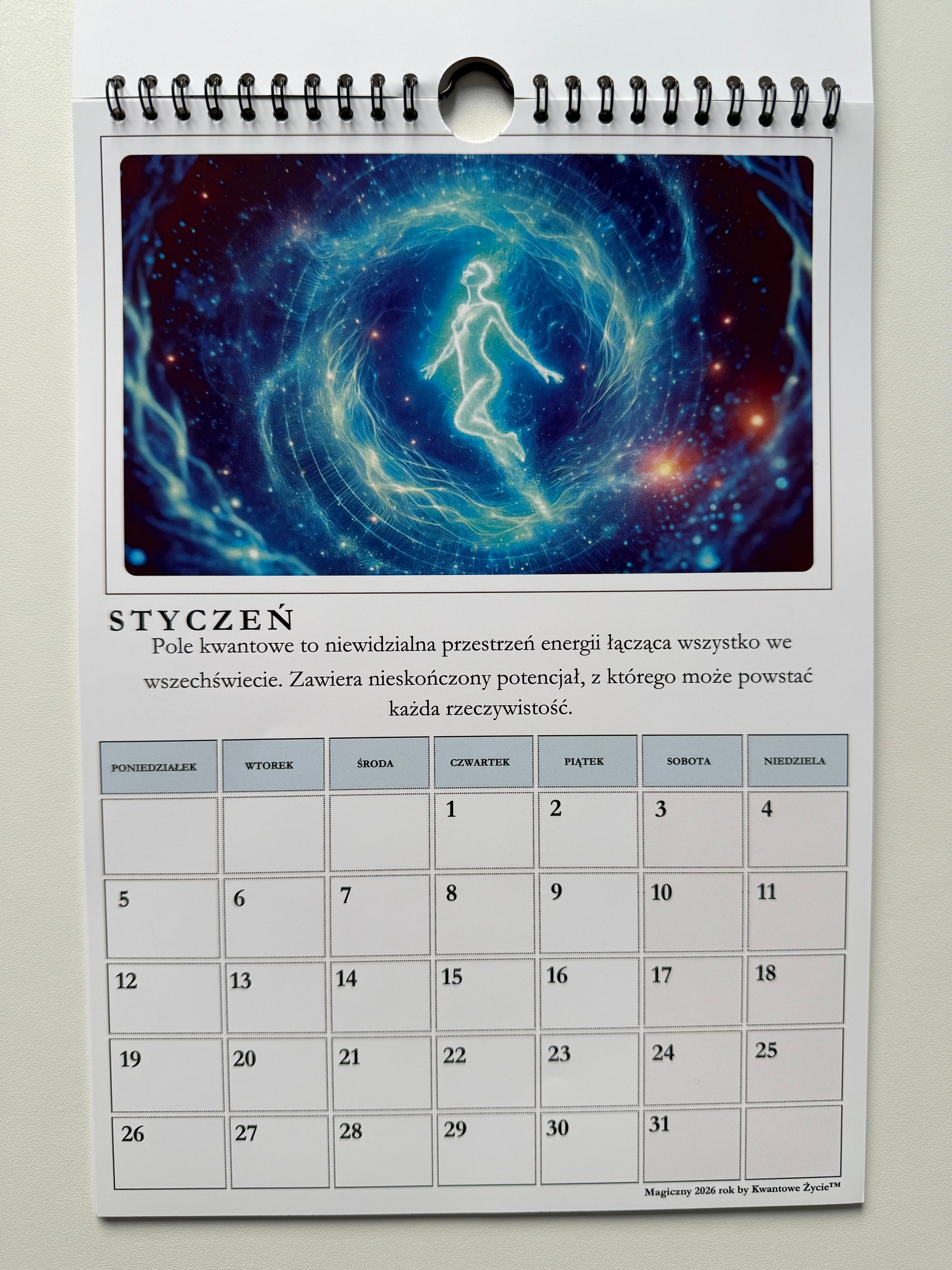 Kalendarz Magiczny 2026 rok A3