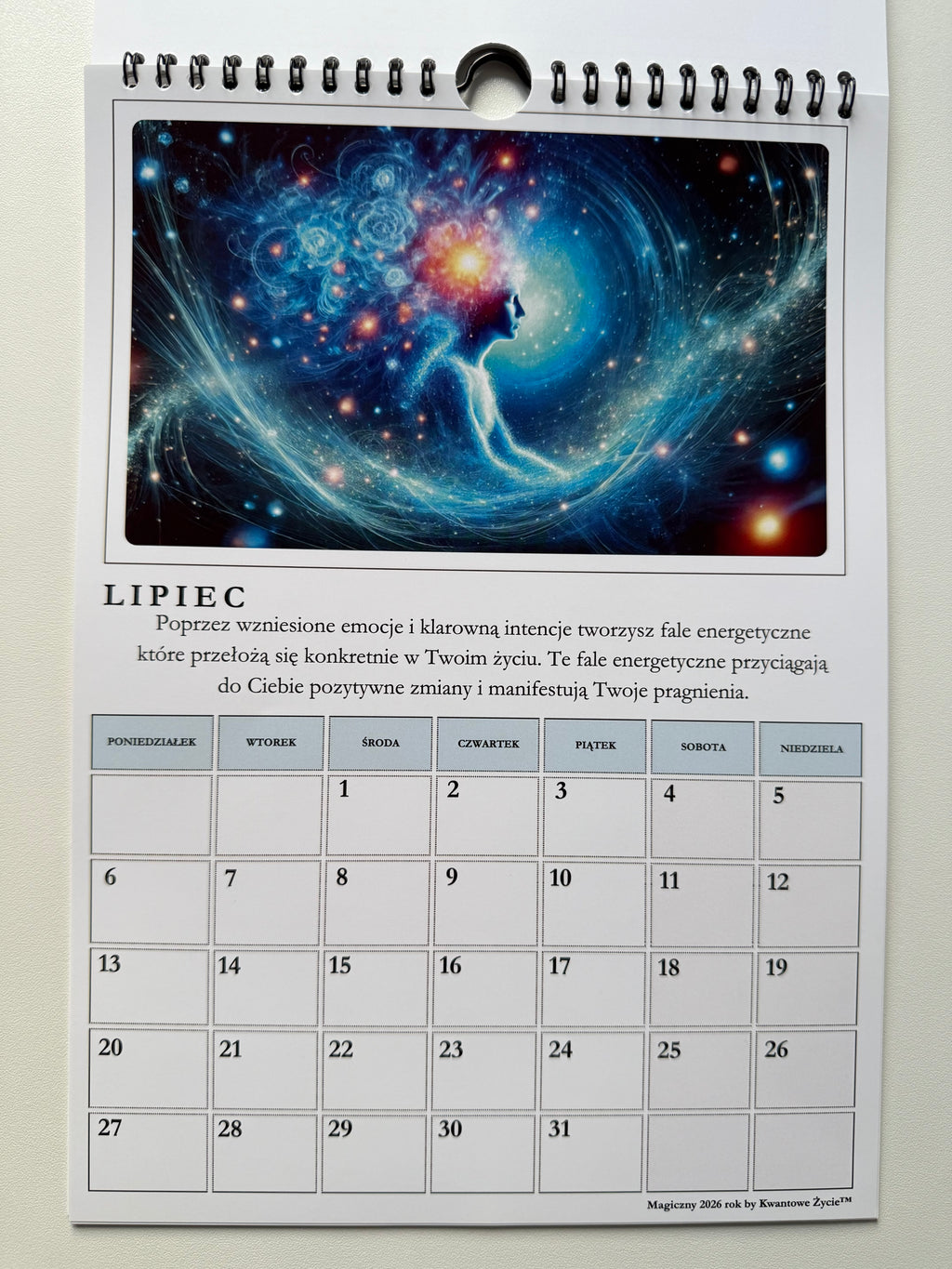 Kalendarz Magiczny 2026 rok A4