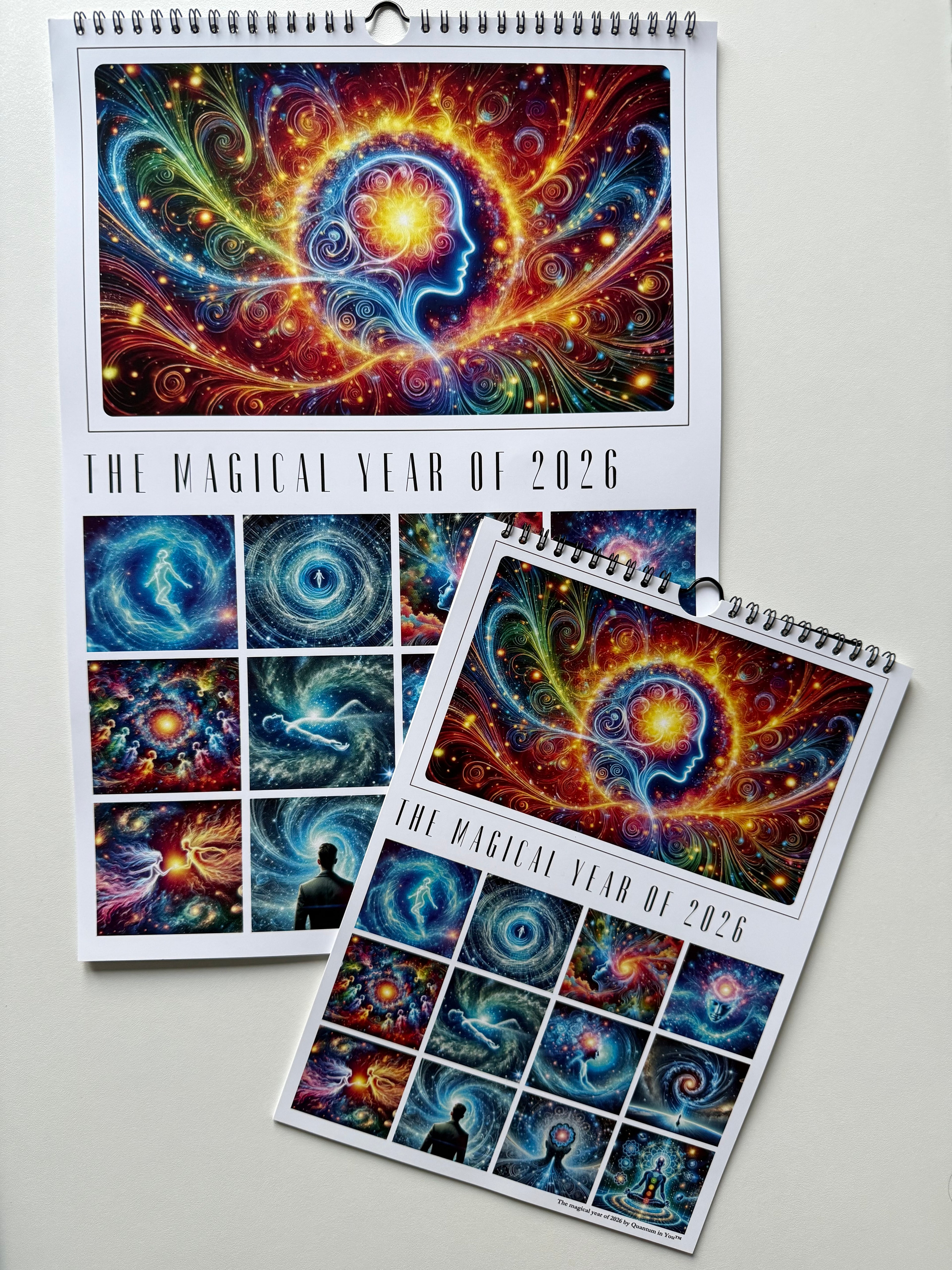 Kalendarz Magiczny 2026 rok A3 wersja angielska